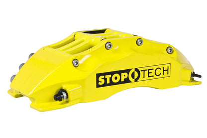 Stoptech ST-60 Big Brake Kit Front 355mm Yellow Zinc Drilled Rotors - 2003-2006 Mitsubishi Evo 8/9