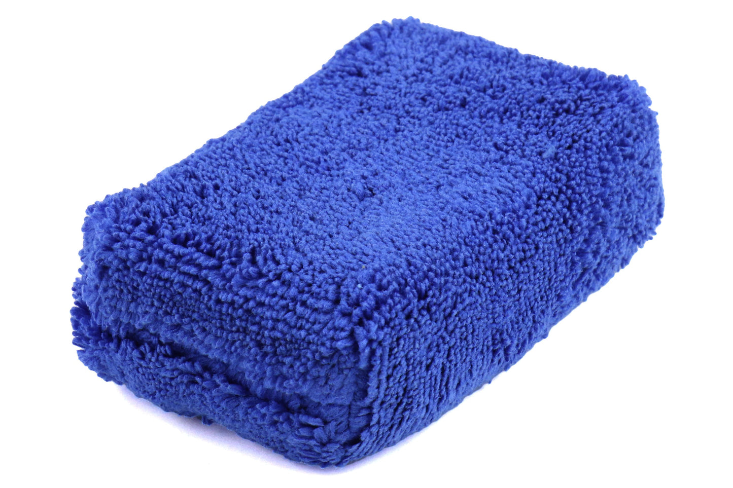 Chemical Guys Microfiber Applicator Pads Thick Premium Grade Blue (2 Pack) - Universal