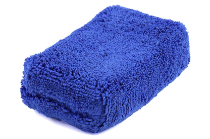Chemical Guys Microfiber Applicator Pads Thick Premium Grade Blue (2 Pack) - Universal