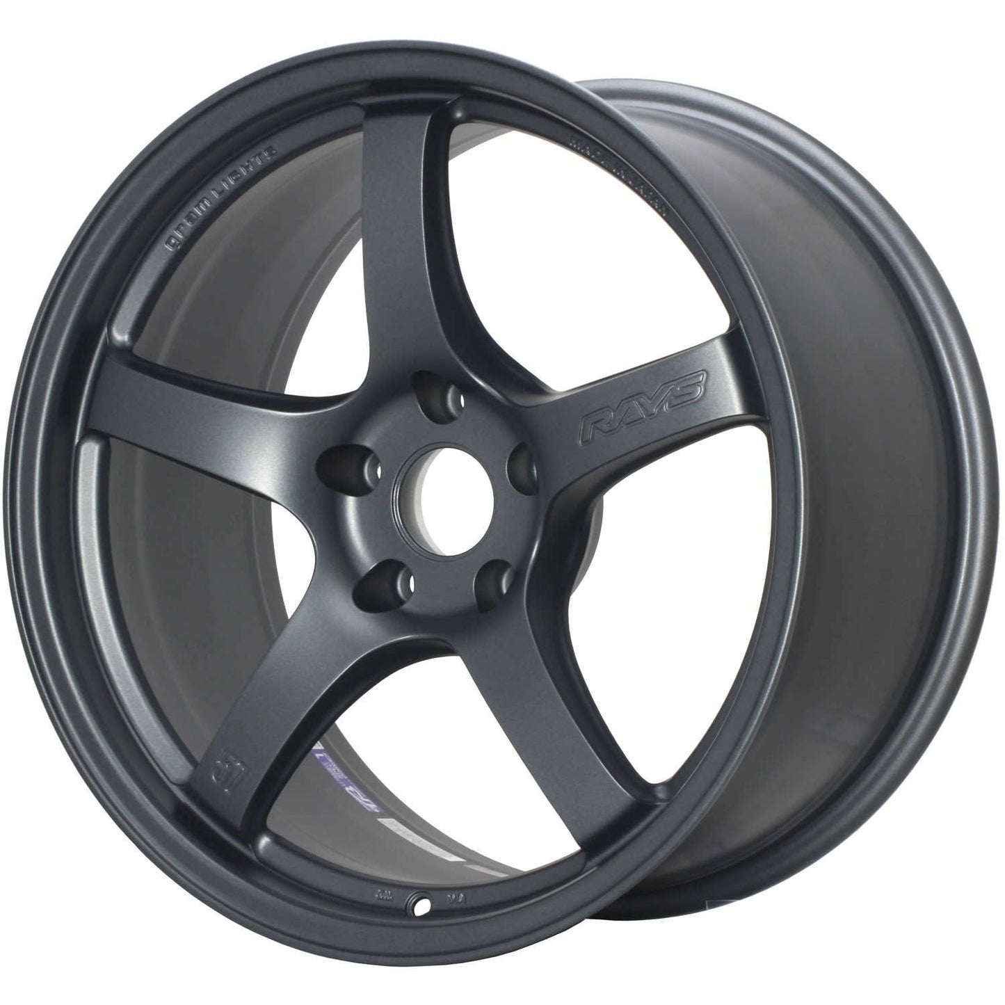 Gram Lights 57CR  Gun Blue II 19x9.5 +45mm 5x114.3 (Single Wheel) - 2015-2024 Subaru WRX / 2015-2021 STI / 2019-2024 Forester