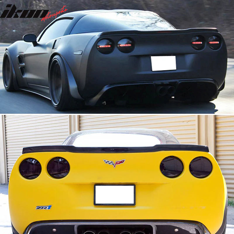 CORVETTE C6 ZR1 EXTENDED REAR TRUNK SPOILER