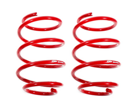 BMR 16-17 6th Gen Camaro V8 Front Performance Version Lowering Springs - Red