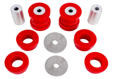 BMR 15-17 S550 Mustang Rear Cradle Bushing Kit (Polyurethane) - Red