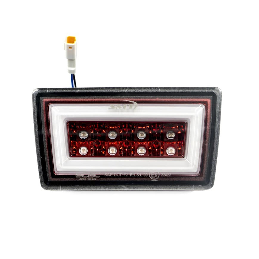 SMY F1 V3 Hyperflash (RBL) Red w/ DRL White Light Bar - 2011-2014 Subaru WRX / STI