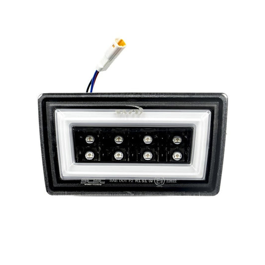 SMY F1 V3 Hyperflash (RBL) Smoked w/ DRL White Light Bar - 2015-2021 Subaru WRX/STI