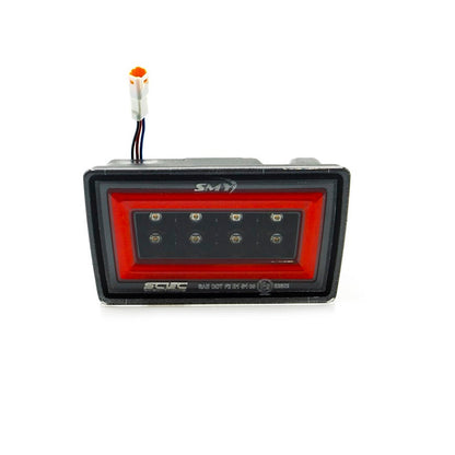 SMY F1 V3 Hyperflash (RBL) Clear w/ DRL Red Light Bar - 2015-2021 Subaru WRX/STI