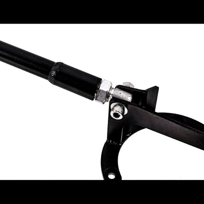 SMY TallBoy Front Strut Bar -Wrinkle Black - 2015-2021 Subaru WRX / STI (clears all AOS and TMIC)