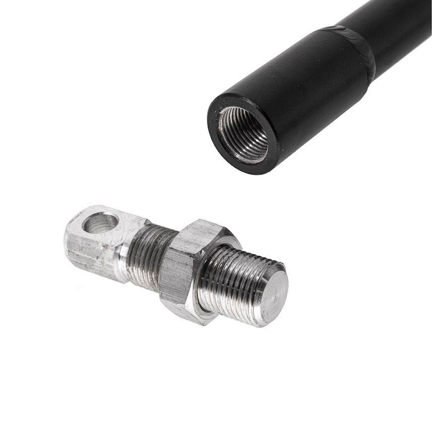 SMY TallBoy Front Strut Bar -Wrinkle Black - 2015-2021 Subaru WRX / STI (clears all AOS and TMIC)