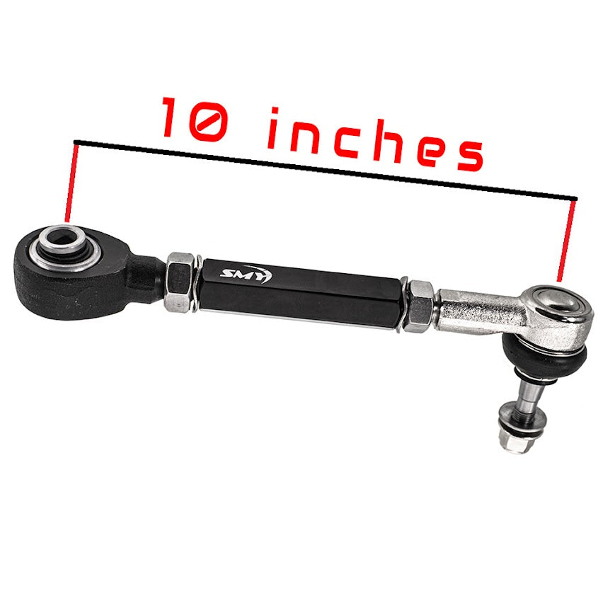 SMY Stealth Heavy Duty Adjustable Rear Lateral Links / Toe Arms (Pair) - 2008-2021 Subaru WRX / STI