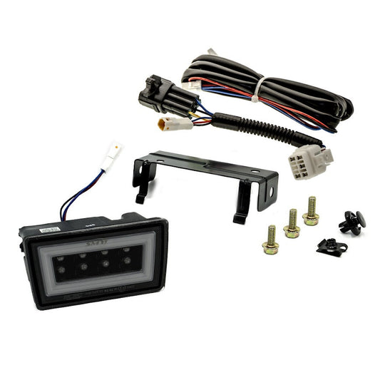 SMY F1 V3 Hyperflash (RBL) Double Smoked w/ DRL White Light Bar - 2022-2026 Subaru WRX