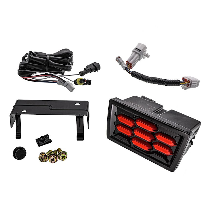 SMY HoneyComb Hyperflash (RBL) / DRL - Smoked Red - 2022-2026 Subaru WRX