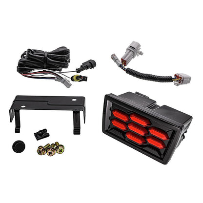 SMY HoneyComb Hyperflash (RBL) / DRL - Smoked Red - 2022-2026 Subaru WRX