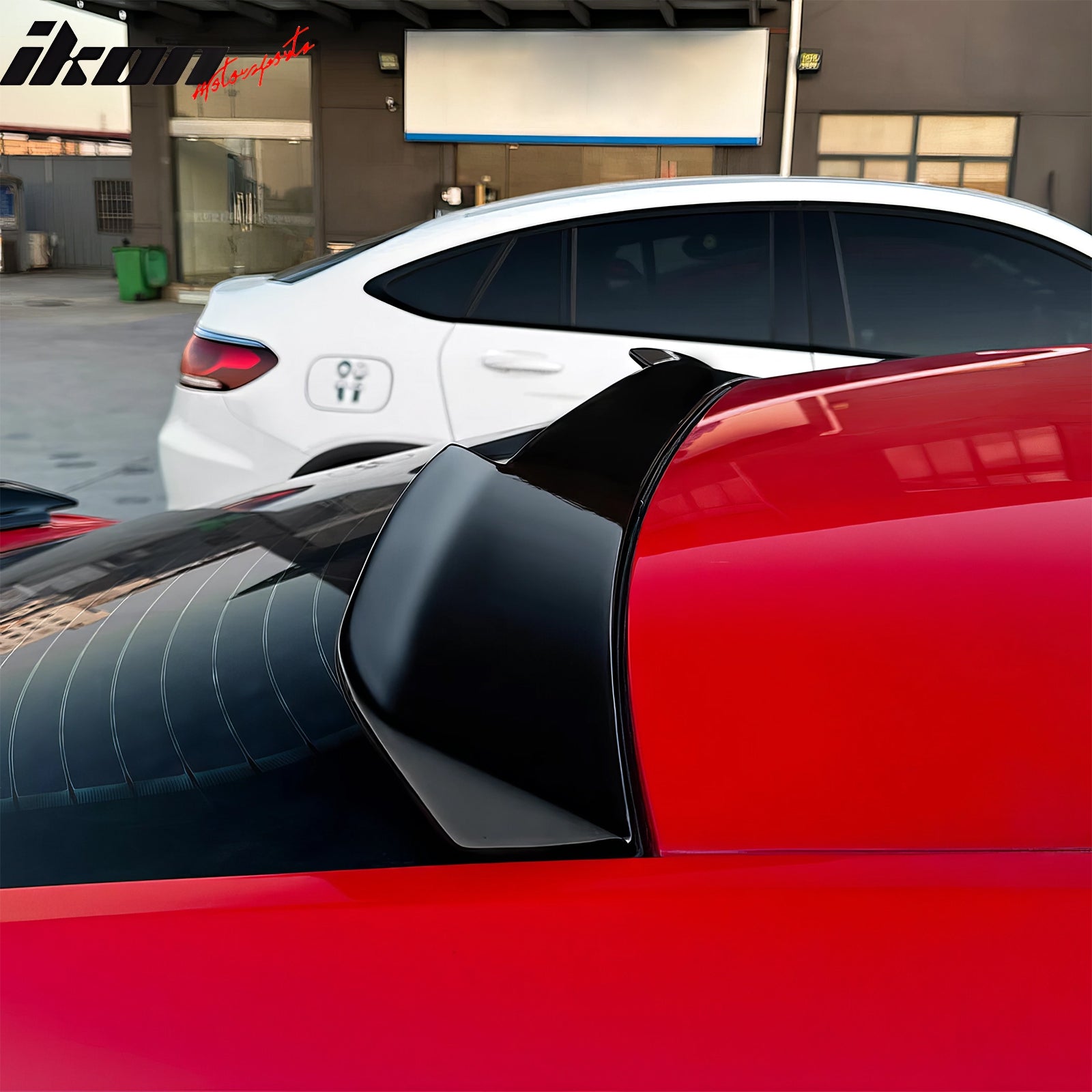 2015-2023 Ford Mustang Coupe IKON2 Style Rear Roof Spoiler ABS