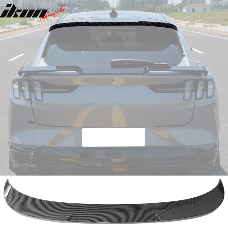 2021-2025 Ford Mustang Mach-E Rear Roof Window Spoiler ABS