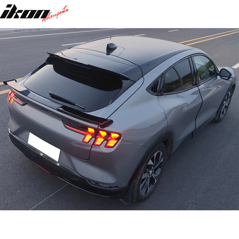 2021-2025 Ford Mustang Mach-E Rear Roof Window Spoiler ABS