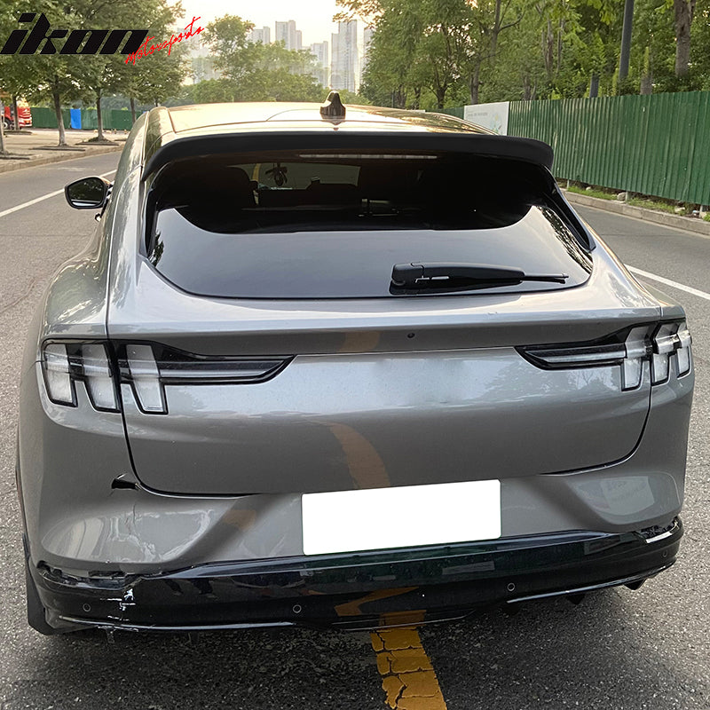 2021-2025 Ford Mustang Mach-E Rear Roof Window Spoiler ABS