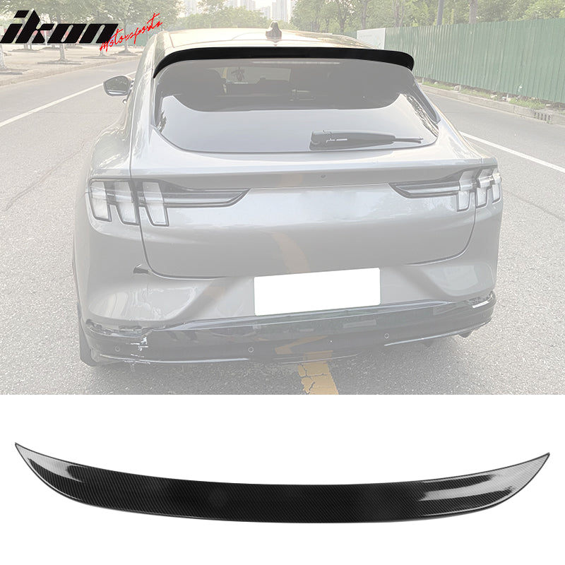 2021-2025 Ford Mustang Mach-E Rear Roof Window Spoiler ABS