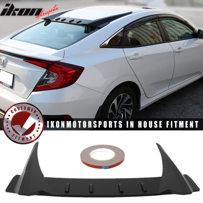 2016-2021 Honda Civic Type-R Style Roof Spoiler ABS