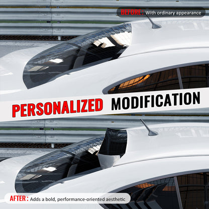 2013-2020 BRZ FR-S TY86 IKV3 Carbon Fiber Print Rear Roof Spoiler ABS