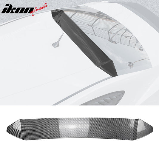 2013-2020 BRZ FR-S TY86 IKV3 Carbon Fiber Print Rear Roof Spoiler ABS