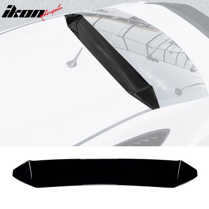 2013-2020 BRZ FR-S TY86 IKON V Style Gloss Black Rear Roof Spoiler ABS