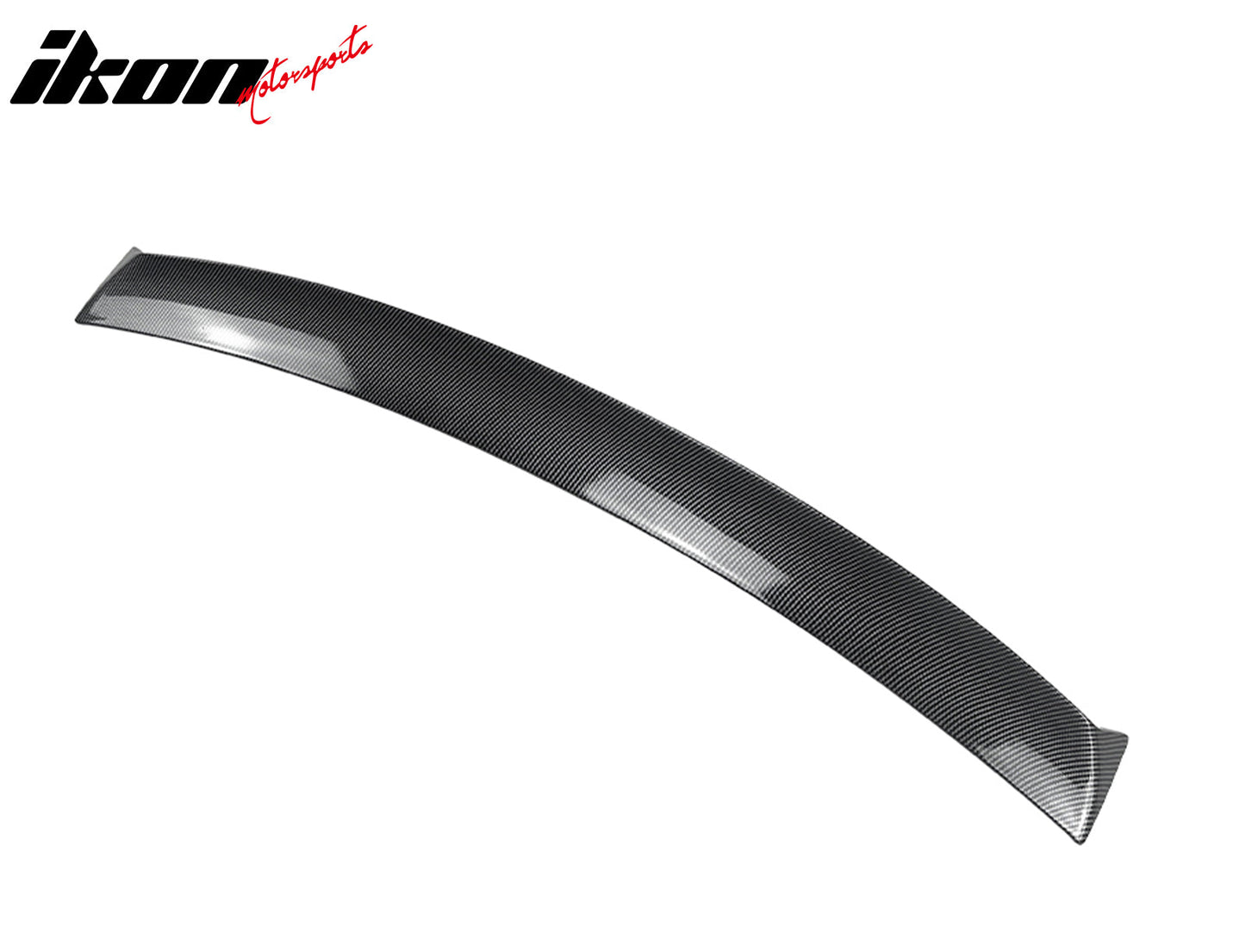 2015-2021 Subaru WRX IKON Style Carbon Fiber Print Roof Spoiler ABS