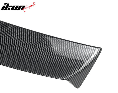 2015-2021 Subaru WRX IKON Style Carbon Fiber Print Roof Spoiler ABS