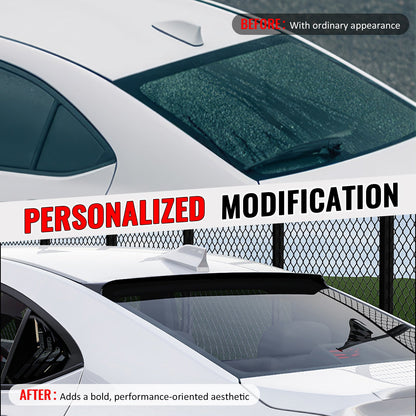 2022-2025 Subaru WRX IKON Style Carbon Fiber Print Roof Spoiler ABS