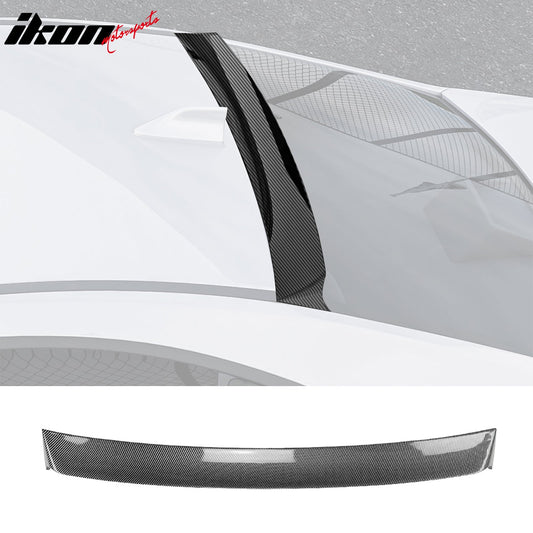 2022-2025 Subaru WRX IKON Style Carbon Fiber Print Roof Spoiler ABS