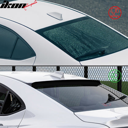2022-2025 Subaru WRX IKON Style Gloss Black Rear Roof Spoiler Wing ABS