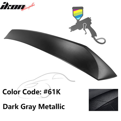 2022-2026 Subaru BRZ Toyota GR86 IKON Style Rear Roof Spoiler ABS