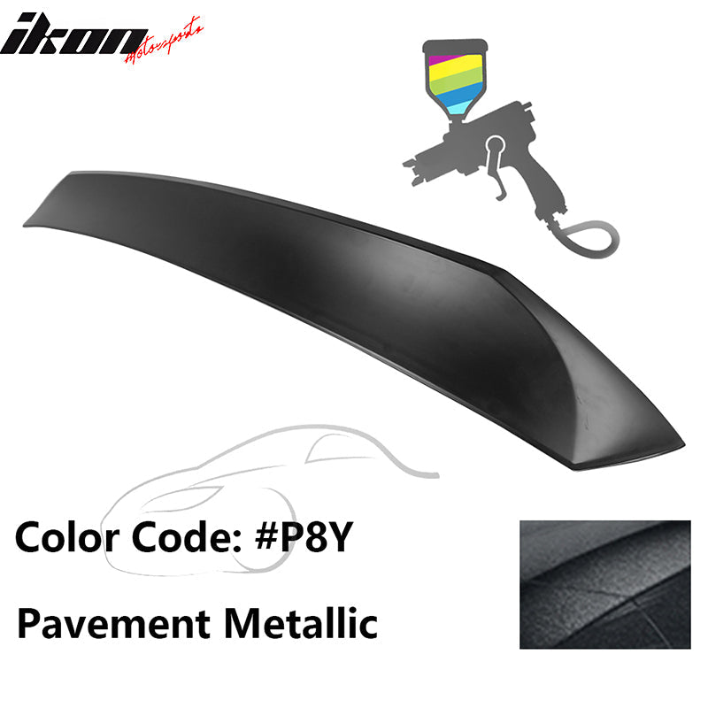 2022-2026 Subaru BRZ Toyota GR86 IKON Style Rear Roof Spoiler ABS