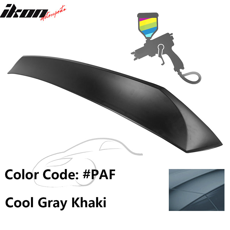2022-2026 Subaru BRZ Toyota GR86 IKON Style Rear Roof Spoiler ABS