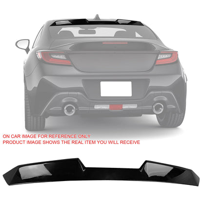 2022-2026 Subaru BRZ Toyota GR86 V Style Rear Roof Spoiler ABS