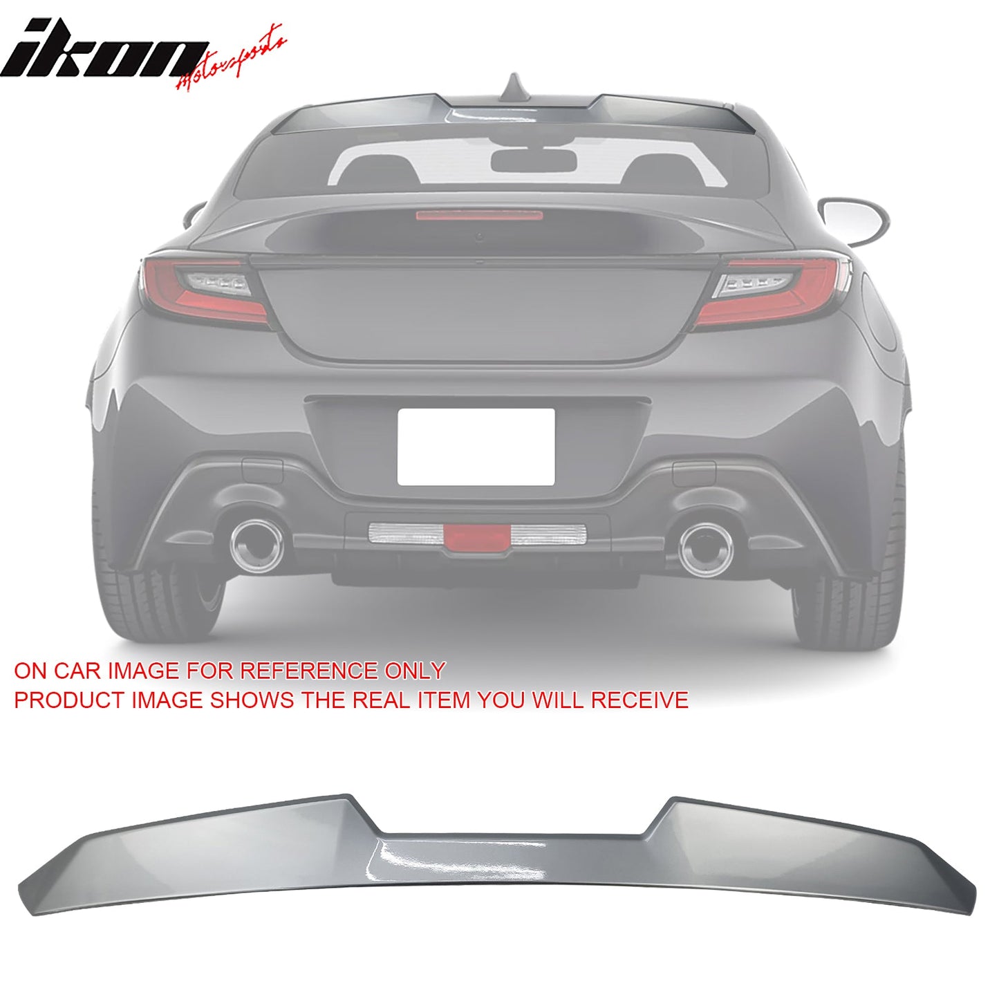 2022-2026 Subaru BRZ Toyota GR86 V Style Rear Roof Spoiler ABS