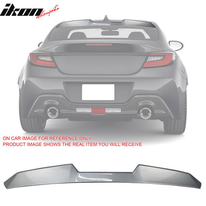 2022-2026 Subaru BRZ Toyota GR86 V Style Rear Roof Spoiler ABS