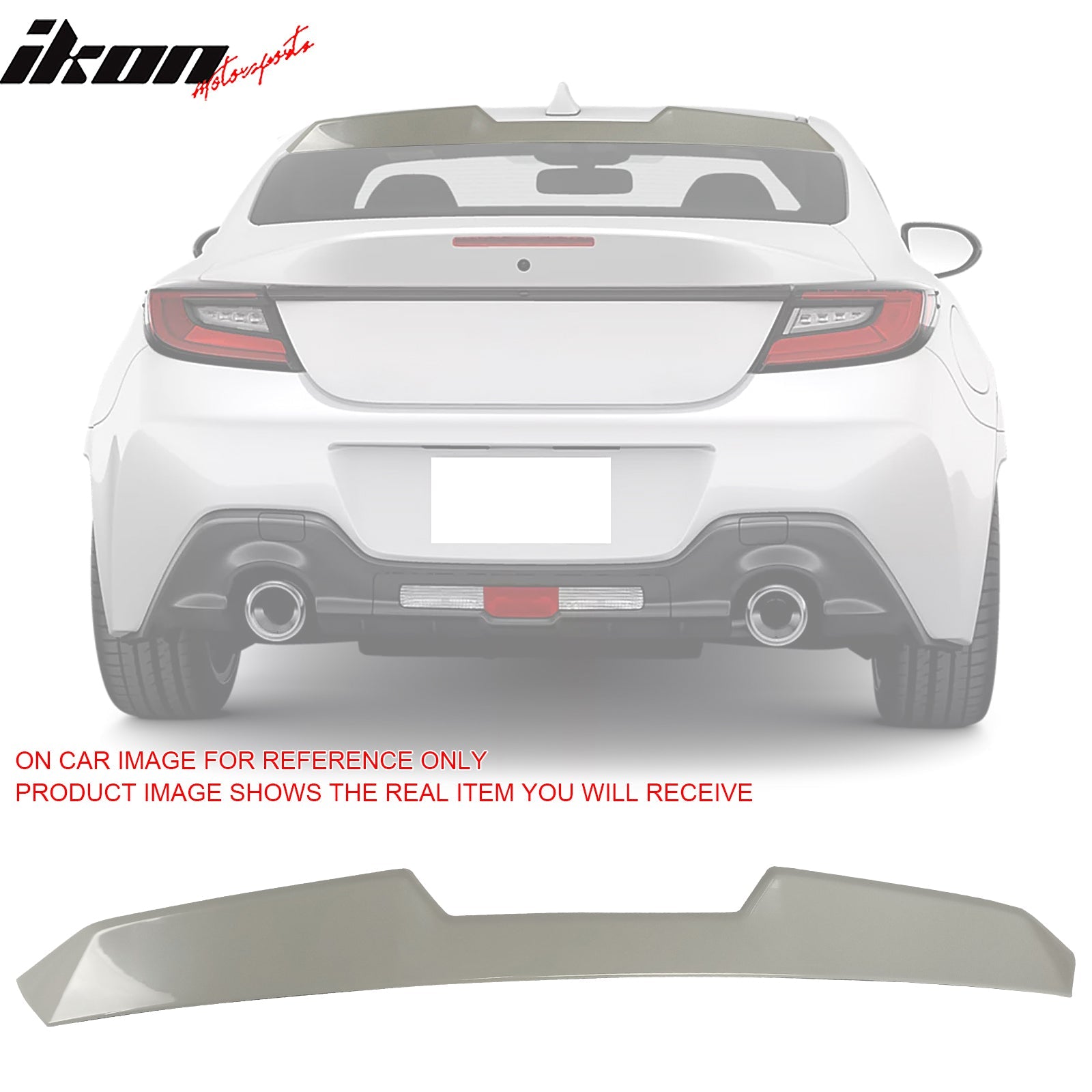 2022-2026 Subaru BRZ Toyota GR86 V Style Rear Roof Spoiler ABS