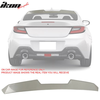 2022-2026 Subaru BRZ Toyota GR86 V Style Rear Roof Spoiler ABS