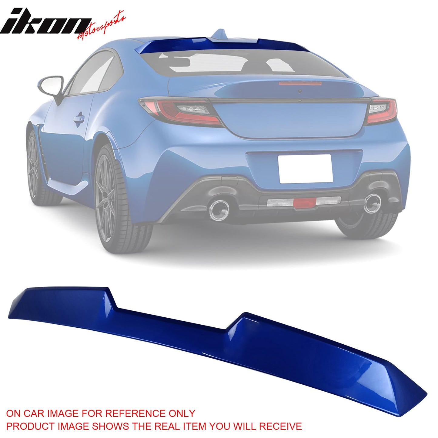 2022-2026 Subaru BRZ Toyota GR86 V Style Rear Roof Spoiler ABS