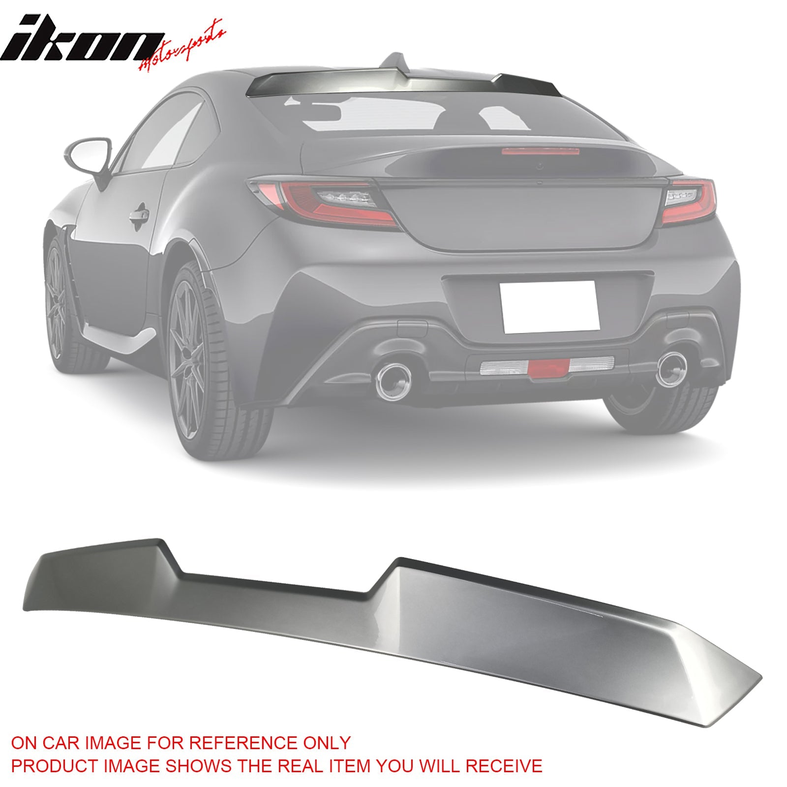 2022-2026 Subaru BRZ Toyota GR86 V Style Rear Roof Spoiler ABS
