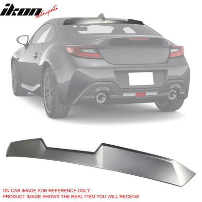 2022-2026 Subaru BRZ Toyota GR86 V Style Rear Roof Spoiler ABS