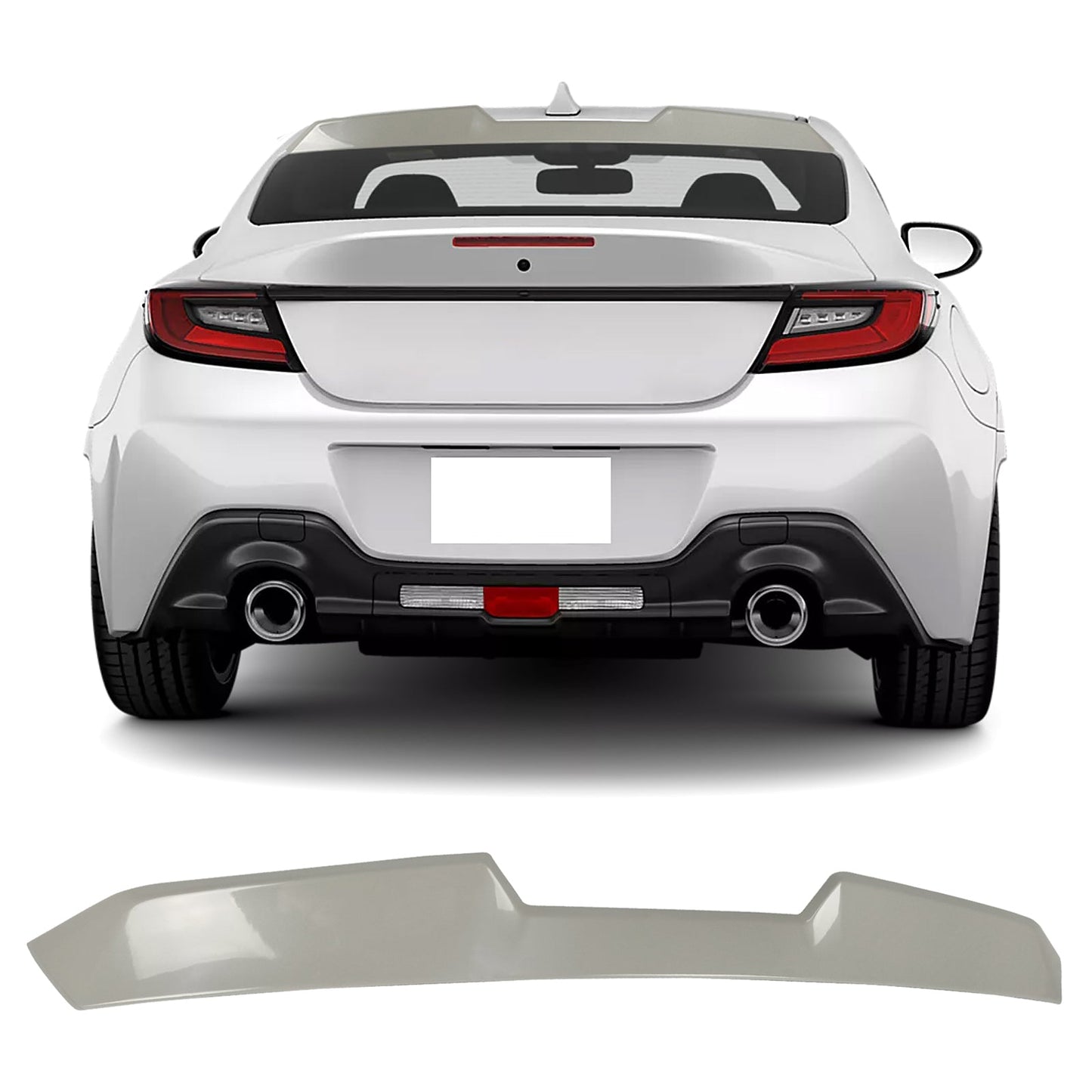 2022-2026 Subaru BRZ Toyota GR86 V Roof Spoiler Wing ABS