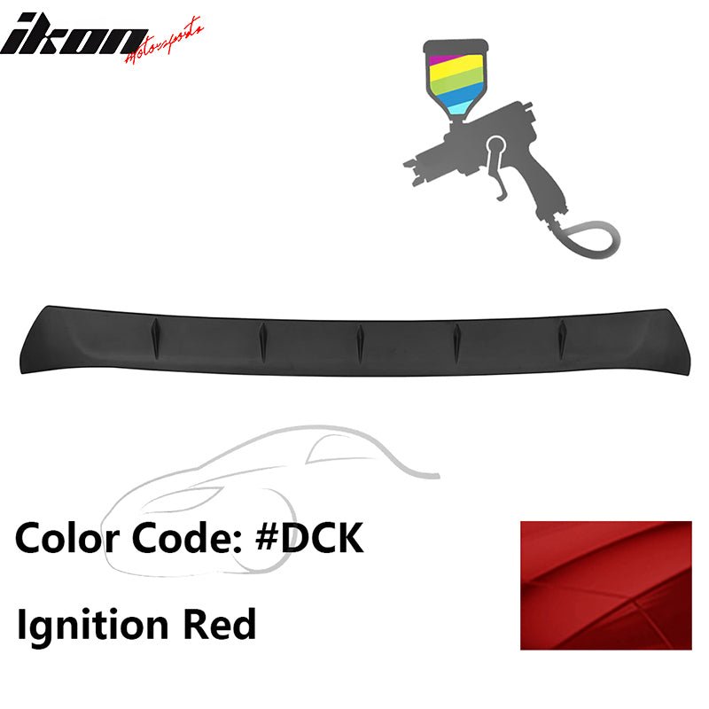 2022-2025 Subaru BRZ Toyota GR86 V2 Style #DCK Rear Roof Spoiler ABS