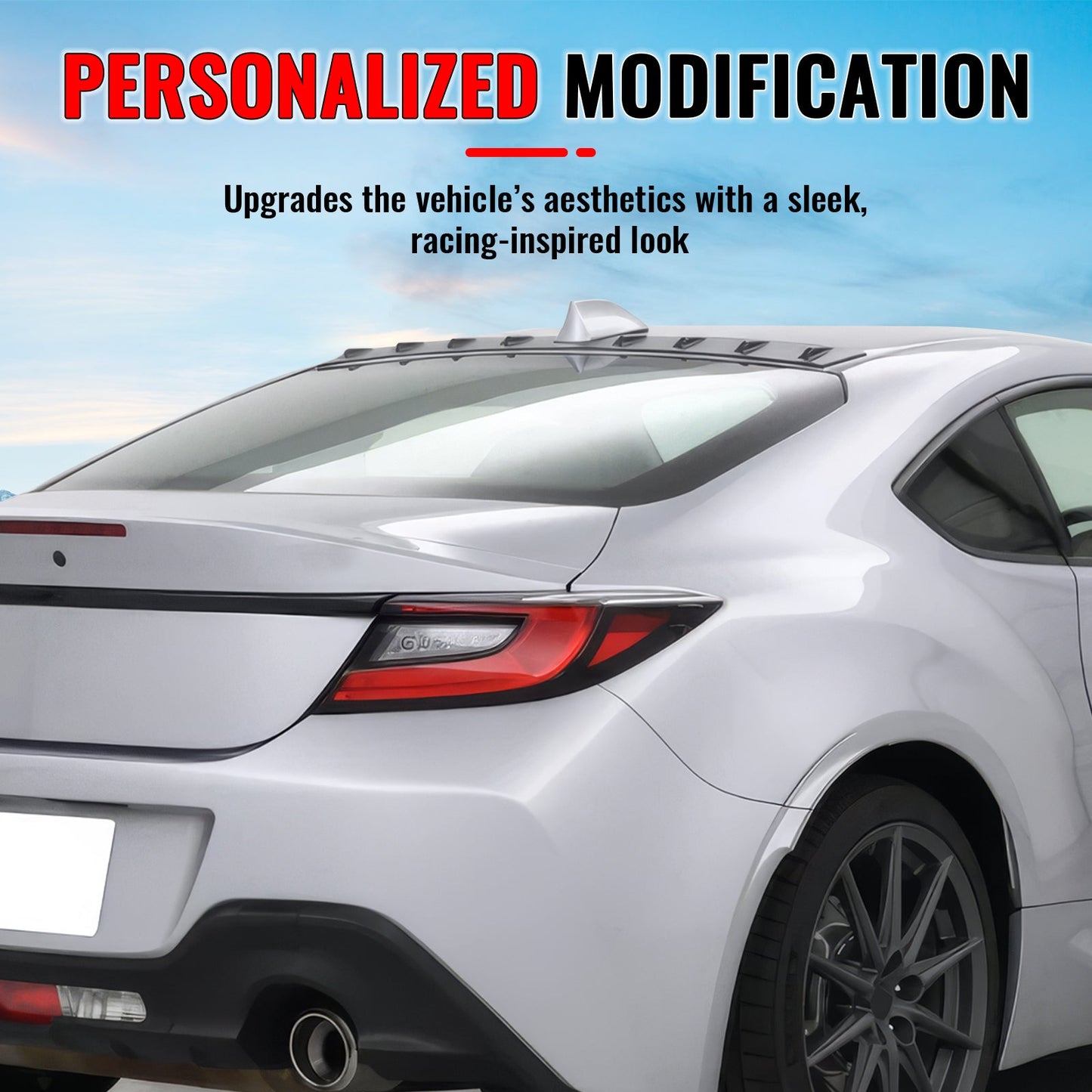 2022-2026 Subaru BRZ& GR86 OE Style Roof Vortex Spoiler ABS
