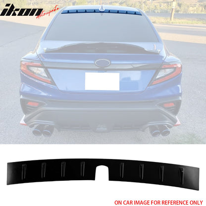 2022-2025 Subaru WRX D2 Style Rear Roof Spoiler ABS