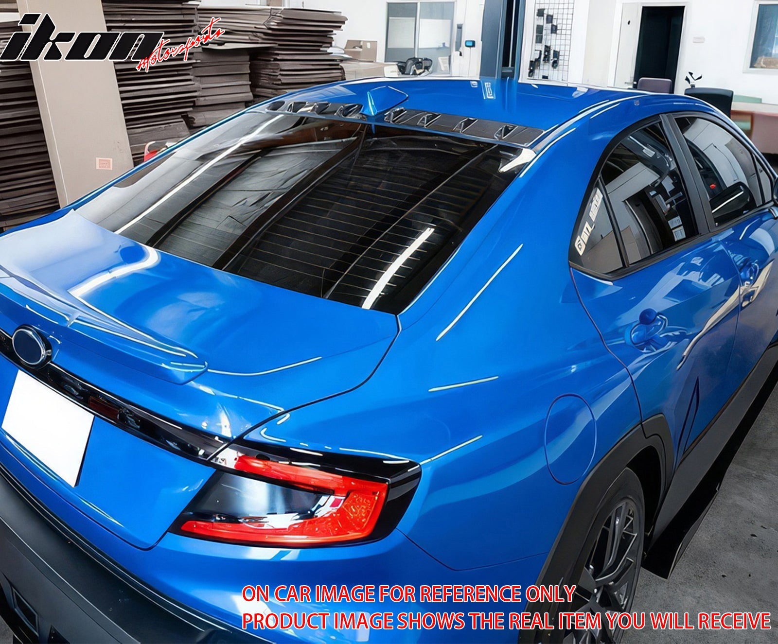 2022-2025 Subaru WRX D2 Style Rear Roof Spoiler ABS
