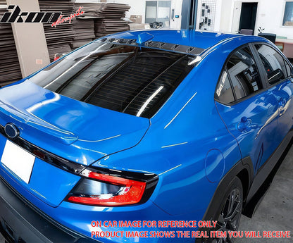2022-2025 Subaru WRX D2 Style Rear Roof Spoiler ABS