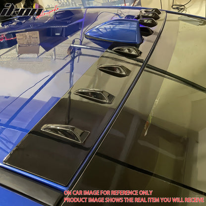2022-2025 Subaru WRX D2 Style Gloss Black Rear Roof Spoiler ABS