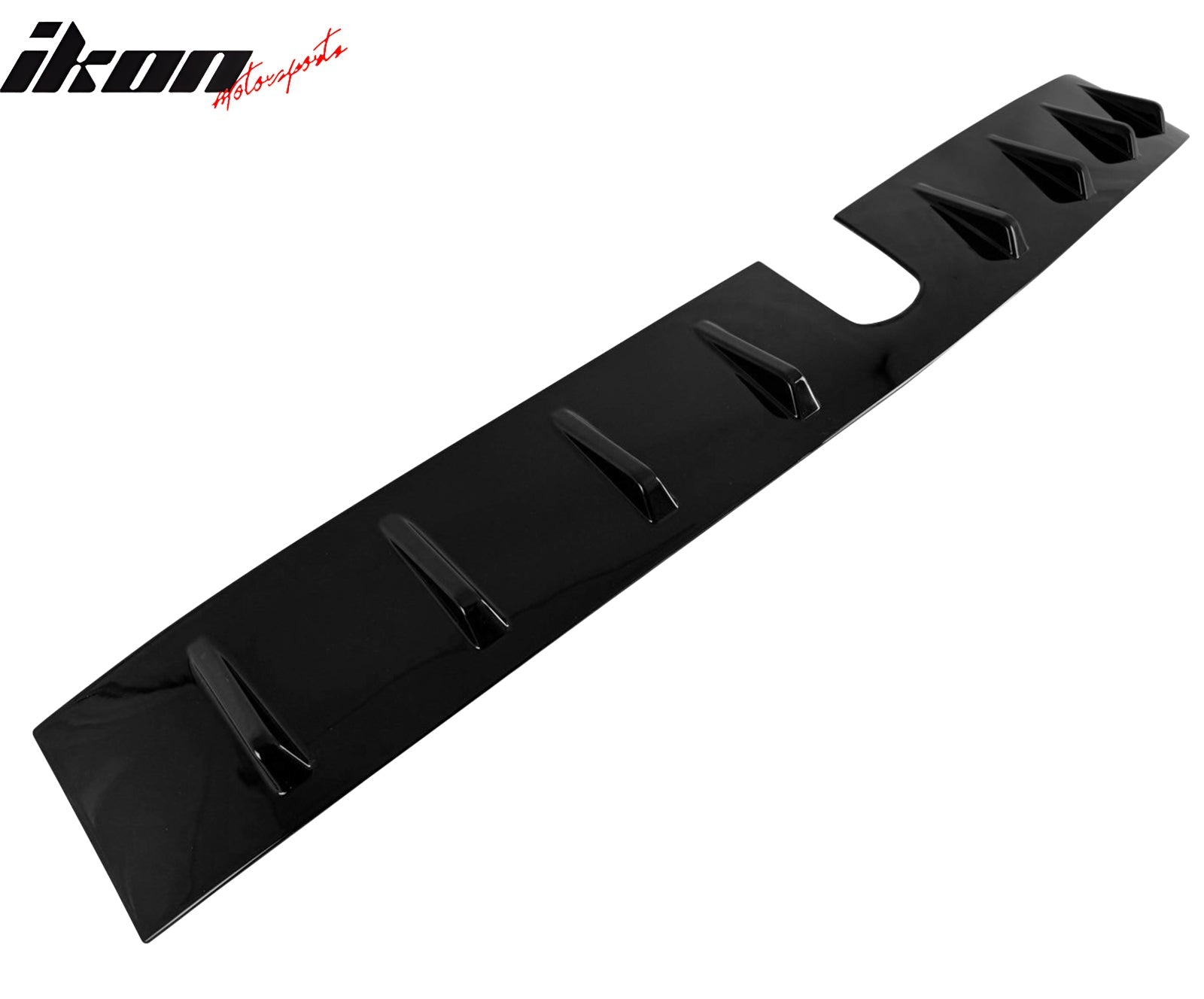 2022-2025 Subaru WRX D2 Style Gloss Black Rear Roof Spoiler ABS