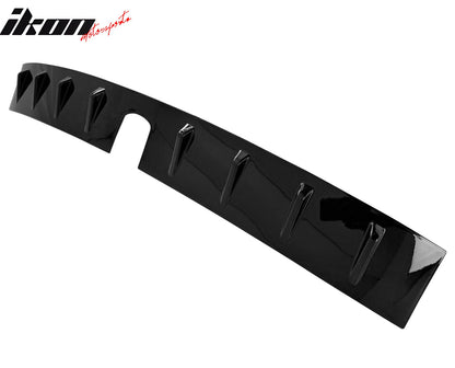 2022-2025 Subaru WRX D2 Style Gloss Black Rear Roof Spoiler ABS